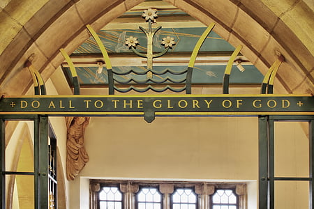 Guildford, Catedral, Iglesia, religión, orando, Inglaterra, Reino Unido