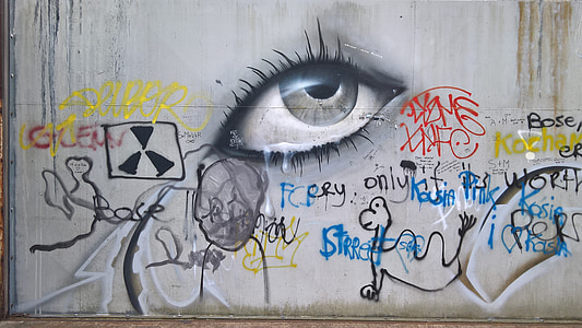 grafitti, doel, belgium