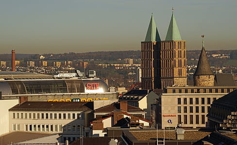 Martinskirche, von oben, Kassel, Kirche, Hessen
