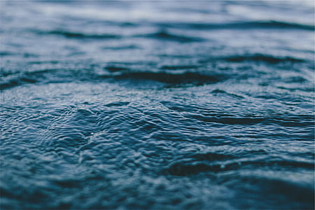 water, ocean, sea, surface, wet, blue, ripples