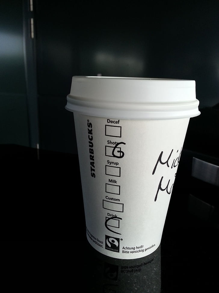 Starbucks, káva, pravopis