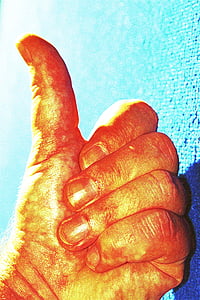 mână, degetul mare, Thumbs up, Îmi place, cum ar fi