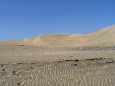 Gran canaria, ørkenen, sand, bredt, natur, stille