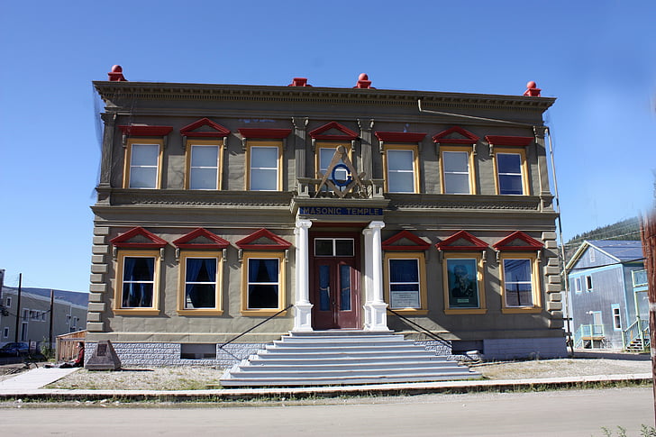 Dawson, Dawson city, Yukon, Gebäude