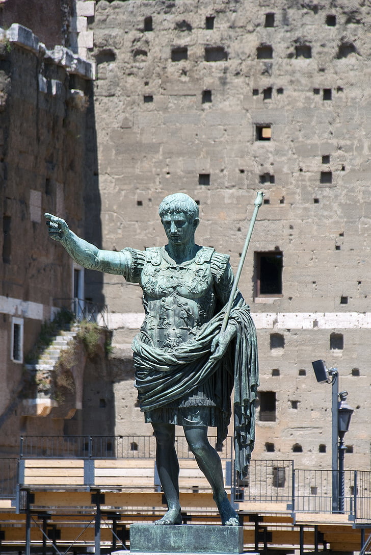 caesar, statue, rome, emperor, ancient times