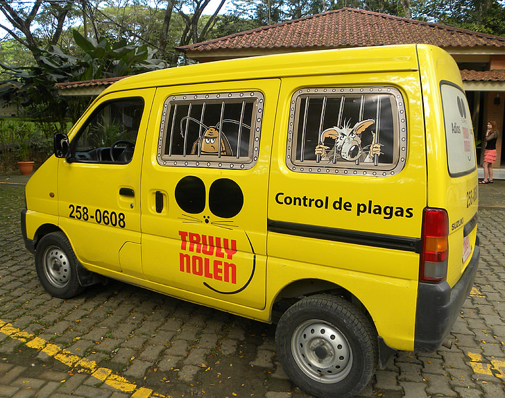 control de plagues, mosquits, insecte, rat, Costa rica, vehicle de terra, transport