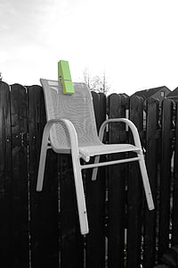 เก้าอี้, คลิปหนีบกระดาษ, สีเขียว