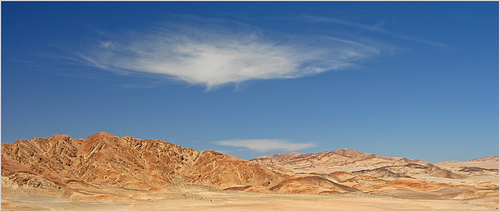 Chile, táj, hegyek, felhő, hegyi, természet, sivatag