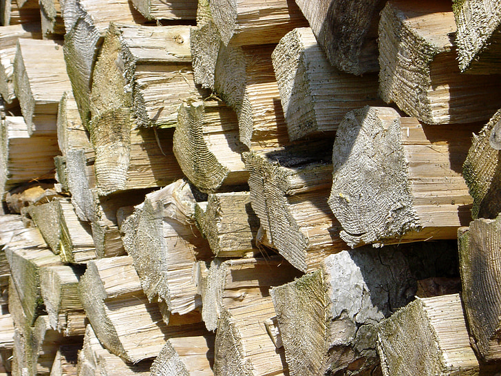 дървен материал, бежов, дървени парче, макрос, Градина