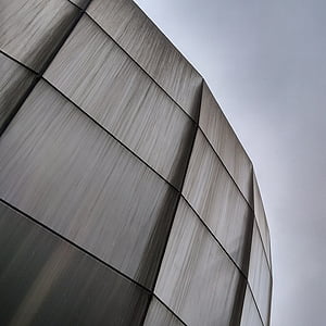 Sheffield, Urban, kovine, arhitektura, Square, dež, spremembo barve