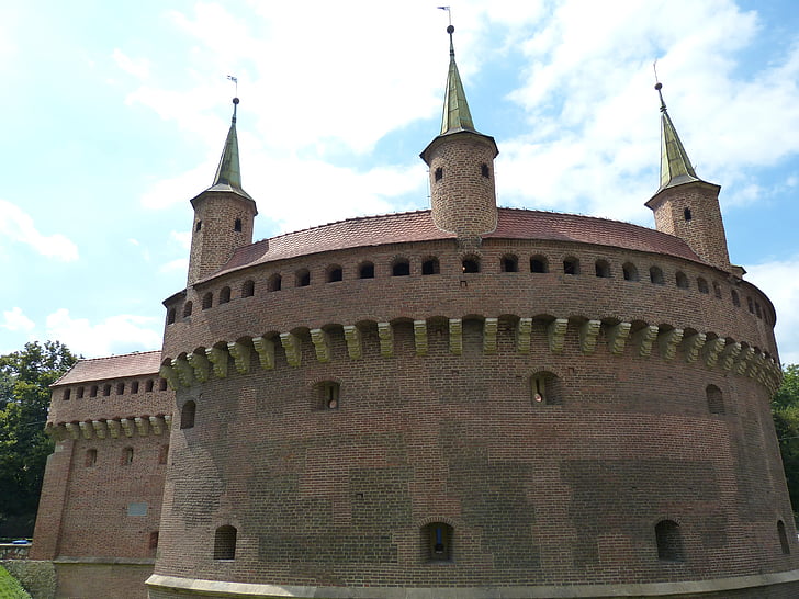 Krakov, Poljska, mesto, mestna vrata, staro mestno jedro, zgodovinsko, spomenik