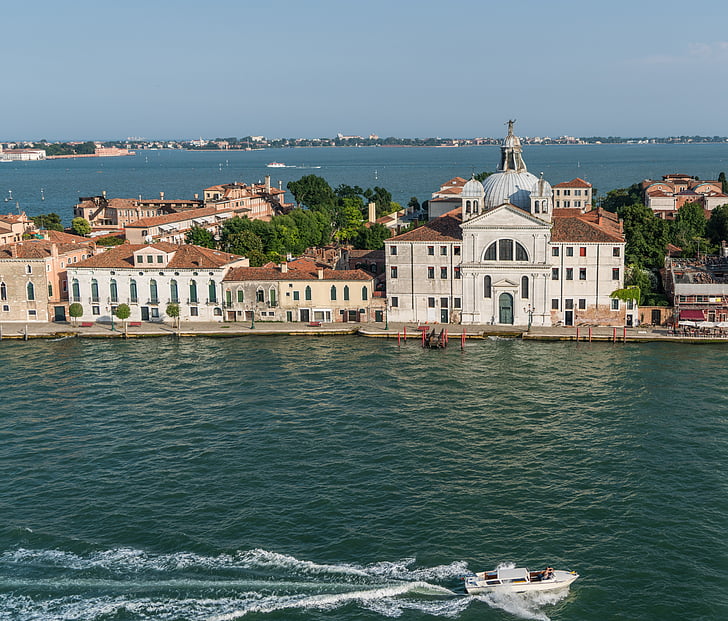 Венеция, Италия, Европа, пътуване, лодка, канал, вода