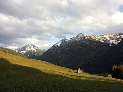 Bergen, Tirol, Oostenrijk, berg, natuur, landschap, weide