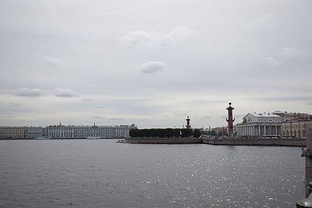 St peterburg, Russia, fiume di Neva, fiume