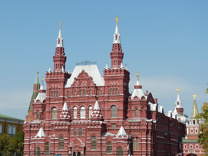 Kremlin, Moscou, Rússia, capital, plaça Roja, arquitectura, Històricament