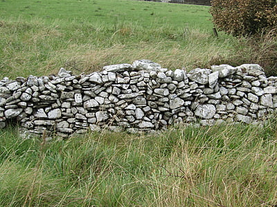 fal, kövek, Írország, kő, fal - épületben, építészet