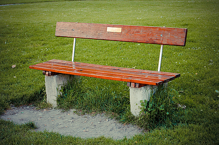 bench, park, sit, rest, relaxation, fresh air