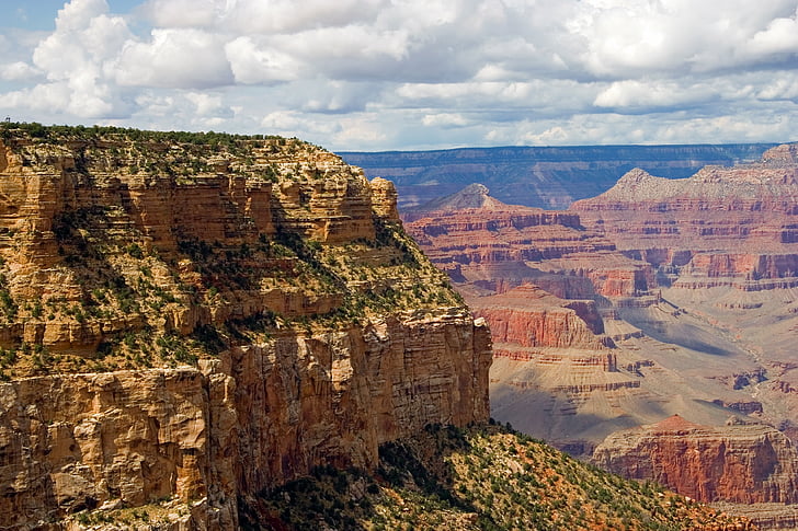 grand, Canyon, Parc, Parc national, gorge, roches, attraction touristique USA