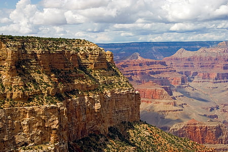 Grand, Canyon, Taman, Taman Nasional, ngarai, batu, objek wisata USA