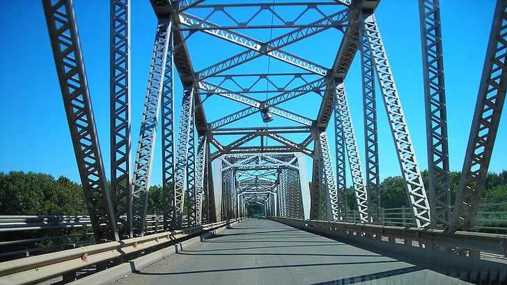 Pont d'acer, construcció, estructura, construcció del pont, Pont - l'home fet estructura, arquitectura, acer