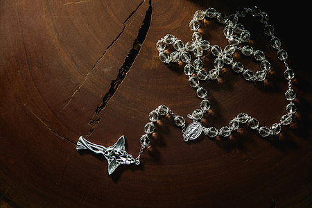 crucifix, căsătorie, iluminat, împotriva luminii, lemn, textura