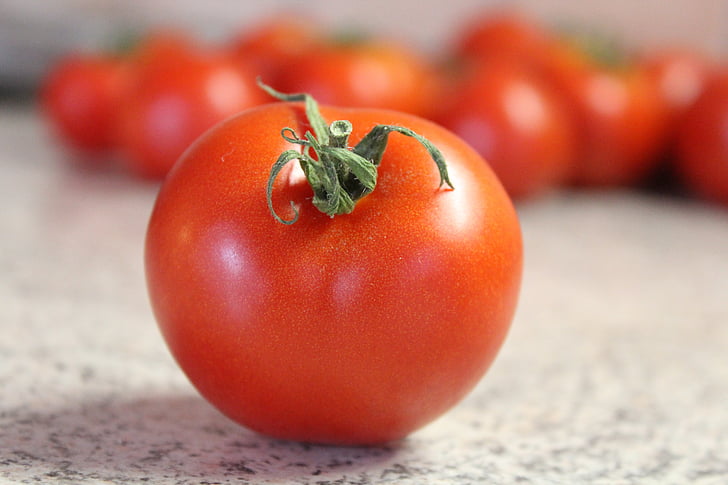 pomidor, czerwony, warzywa, jedzenie, zdrowe, żniwa, owoce