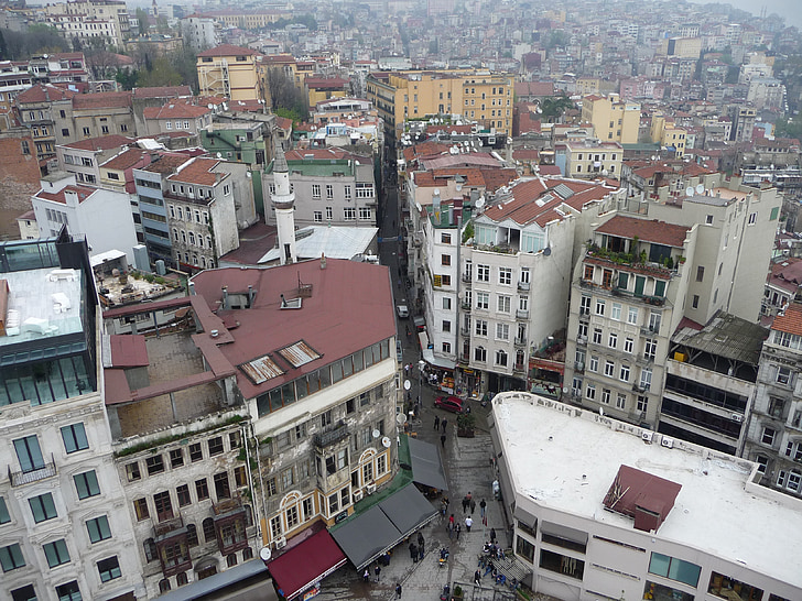 istanbul, city, turkey, building, cityscape