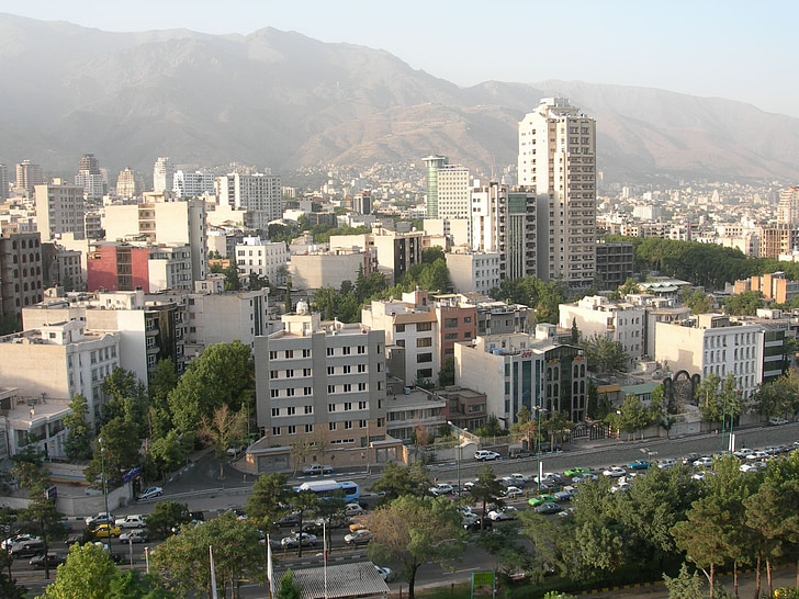 Teheran, Iran, Persien, landskap, land, resor, nationella