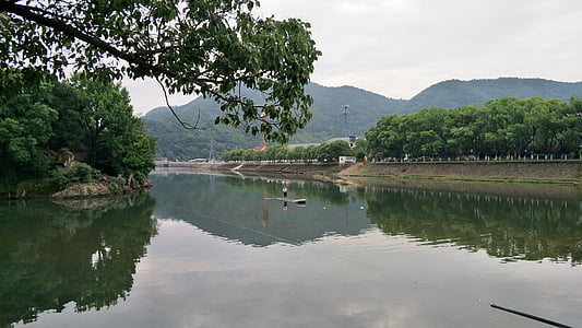 Ningbo, Fenghua, xikou, Gamta, Azija, ežeras, upės