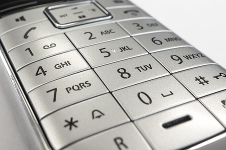 telepon, DECT, keyboard, menutup, digit, keypad numerik, panggilan