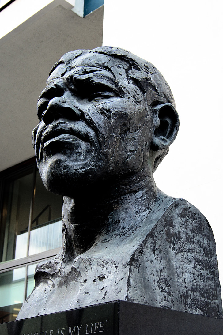 Νέλσον Μαντέλα, άγαλμα, Λονδίνο, Μνημείο, επαναστατική, χαρακτήρα, ιστορία
