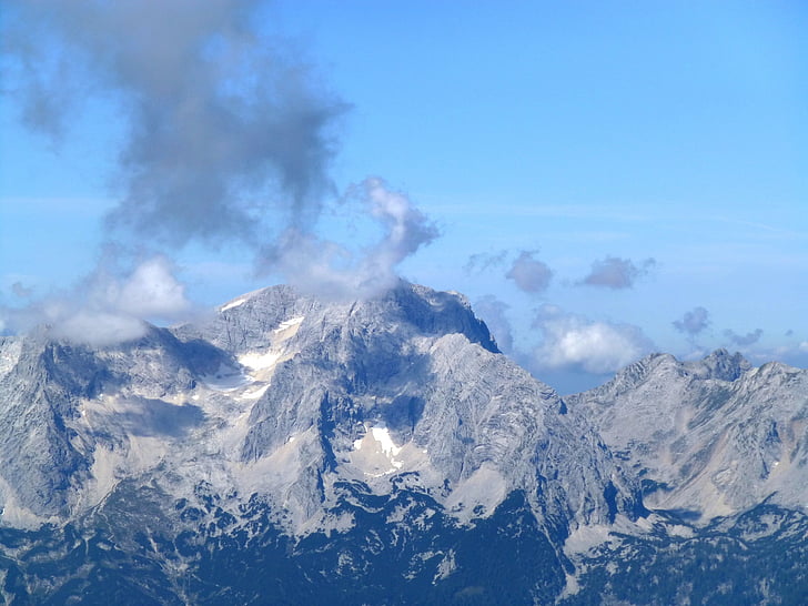 Panorama, Alpine, pemandangan, alam, pemandangan, Austria, pegunungan