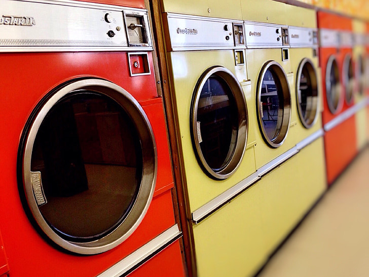 ซักรีด, เครื่องซักผ้า, เครื่องเป่า, เครื่อง, บริการซักรีด, เครื่องซักผ้า, เครื่องใช้ไฟฟ้า