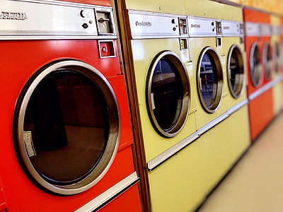 laundromat, washer, dryer, machine, laundry, washing Machine, appliance
