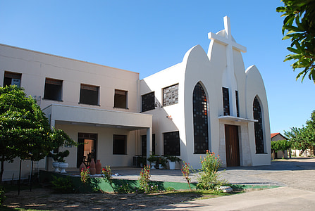 kapell, kloster, Caucaia, Brasilien, kyrkan