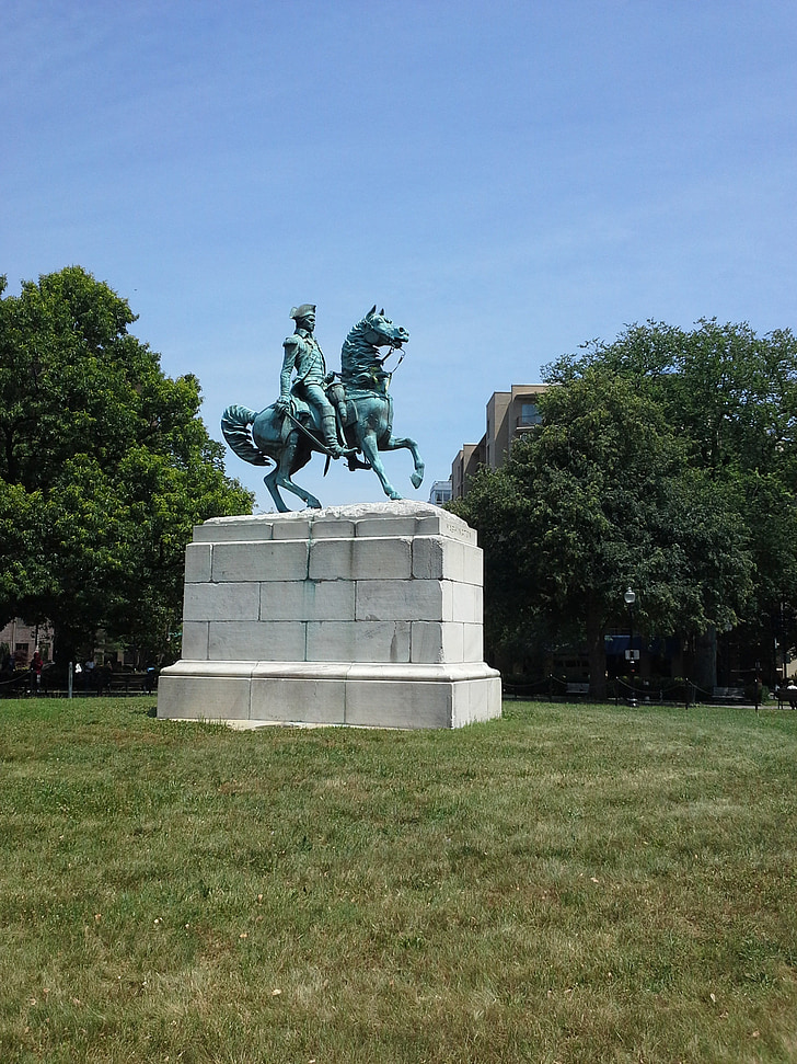 George washington, grundlægger, stiftende far, Washington, statue, generelle, General washington