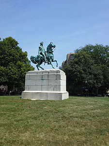 Джордж Вашингтон, основател, основателите, Вашингтон, Статуята, общи, общи Вашингтон