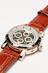 wrist watch, gold, golden, watches, chronometer, clock face, time of