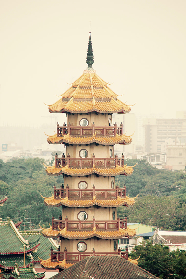 templis, Taizeme, Budisms, Bangkok, tornis, Āzija, arhitektūra