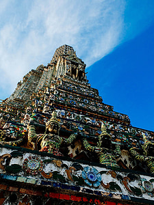 Temple, Tailàndia, Bangkok, cultura, budista, Àsia, budisme