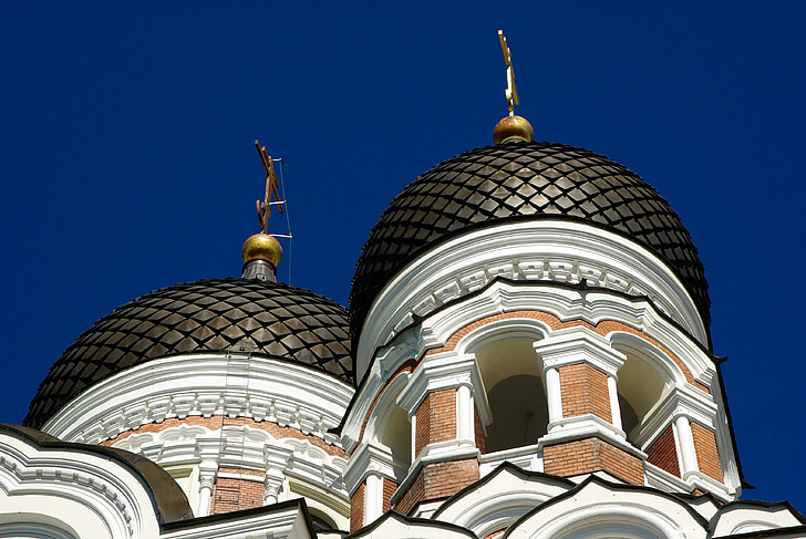 Estonia, Tallinn, kopuły, Kościół