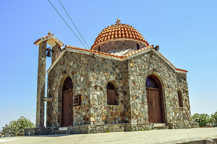 Kypros, Ayia varvara, kirke, ortodokse, religion, arkitektur, kristendom