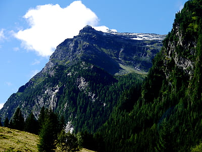 Alpine, felber pass, mäed, maastik, Panorama