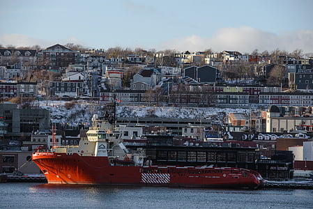 liman, şehir merkezinde, Newfoundland, St john's