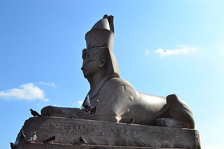 Sphinx, Skt. Petersborg, Rusland, Farao, hieroglyffer