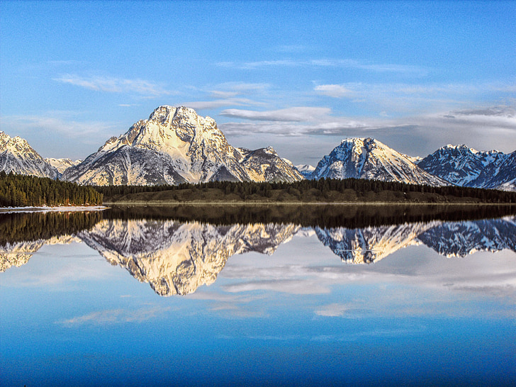 Alaska, paisatge, cel, muntanya, viatges, neu, natura