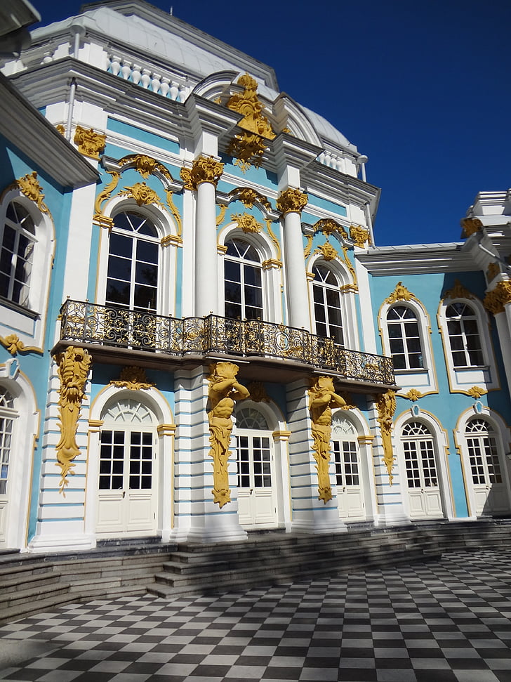 Ryssland, Palace, arkitektur, turism, Royal, Estate, Sankt petersburg