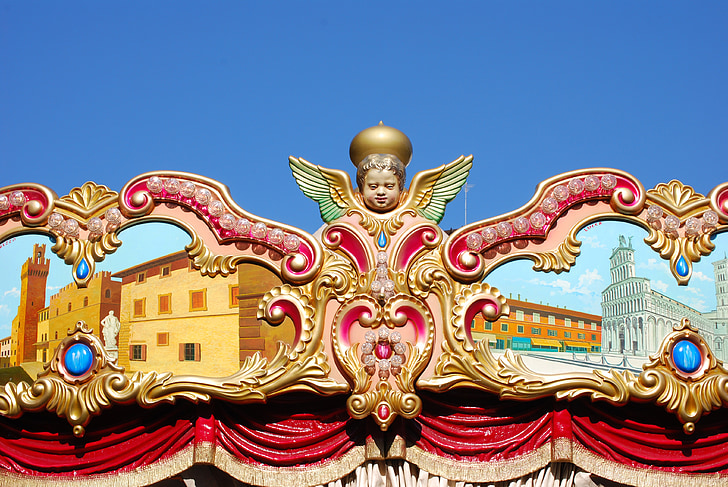 Tivoli, karusellen, Italia