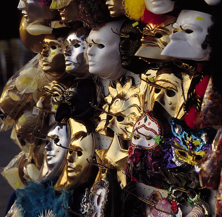 Venedig, Maske, Karneval, Italien, Venezia