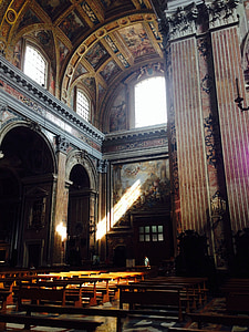 kirke, katedralen, Napoli, religion